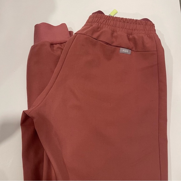 Mari Skinny Jogger Scrub Pants/ Mineral Mauve - Picture 2 of 3